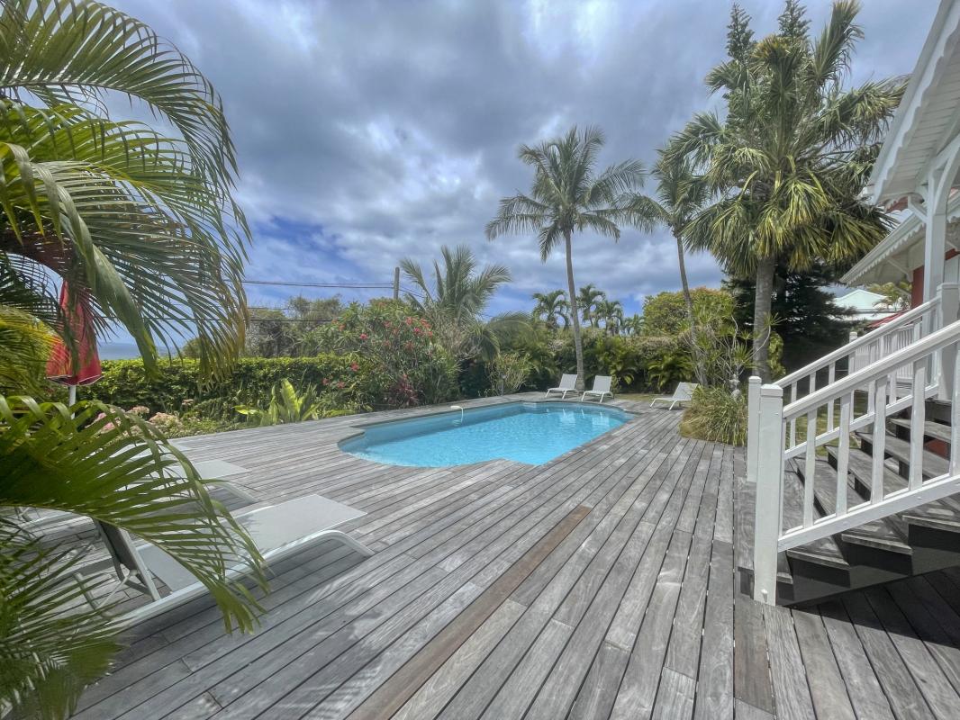 9.Location villa piscine vue mer Saint François  Guadeloupe_piscine